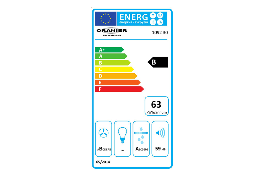 energetický štítok modelu KXI 1092 energetický štítok modelu KXI 1092